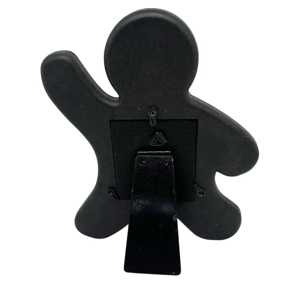 Decorated Gingerbread Man 3x3 Photo Picture Frame